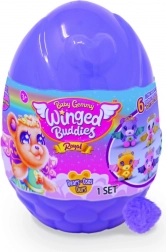 Baby Gemmy amis ailés – oursons en peluche Royal set dans un œuf surprise