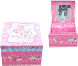 Boîte à musique à bijoux avec licorne