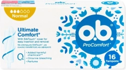 Tampons o.b. ProComfort Normal 16 pcs