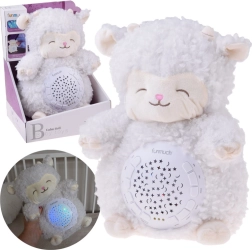 Projecteur d’étoiles mouton tout doux avec berceuses et sons