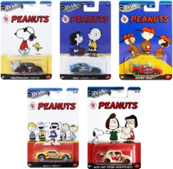 Voiture miniature en métal HOT WHEELS Silver Series 75 Years PEANUTS
