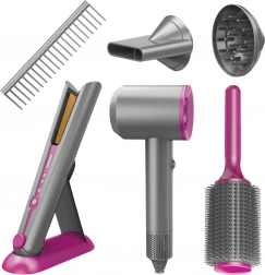 Woopie set de petit coiffeur – sèche-cheveux, lisseur et accessoires