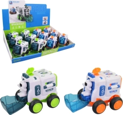 Voiture spatiale à portes ouvrantes à inertie