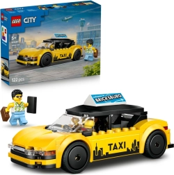 LEGO City taxi jaune