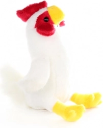 Poule en peluche 18 cm
