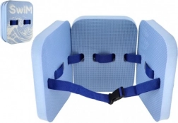 Ceinture et planche de natation pour enfants, en mousse, bleue