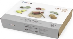 Fruits à découper en bois pour enfants