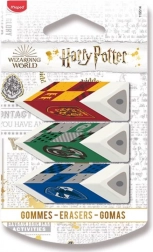Gommes MAPED Harry Potter, set de 3 pcs