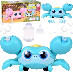 Crabe automatique à bulles de savon avec mouvement et lumières