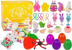 Coffret de Pâques de 24 jouets anti-stress et fidget