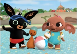 Puzzle Bing à la piscine 24 pièces