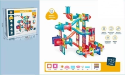 Jeu de construction magnétique 3D 125 pièces avec lumière