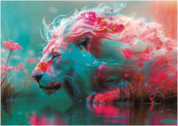 Puzzle Roi des Fleurs 1000 pièces