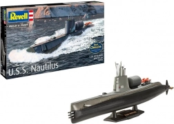 Maquette en plastique du navire U.S.S. Nautilus 1:305