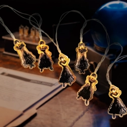 Guirlande lumineuse Wednesday à piles 130 cm