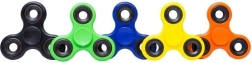 Fidget spinner à trois branches 7,5 cm mix de couleurs - 1 pièce