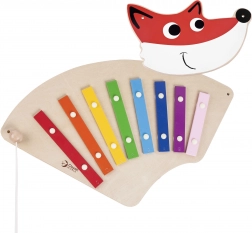 tableau musical mural renard Classic World