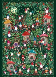 Puzzle Gibsons The Art File : village de Noël 1000 pièces