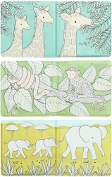 Livre de bain magique A Little Lovely Company – Savane