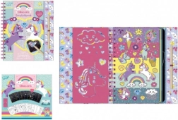 Livre à gratter Licorne