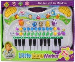 Petit piano électronique pour enfants à piles