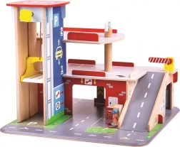 Bigjigs Toys Garage avec parking