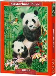 Puzzle 1000 pièces CASTORLAND Panda Brunch