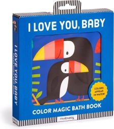 mudpuppy livre de bain magique i love you