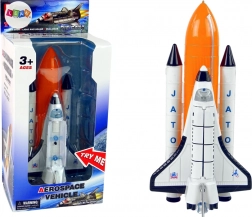 Fusée spatiale et navette métallique avec effets lumineux et sonores AEROSPACE