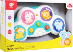 Panneau de percussion tactile pour enfants avec animaux