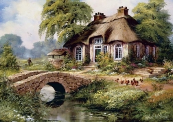 ART PUZZLE Puzzle Manoir 500 pièces