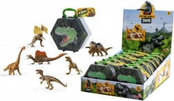 Figurines de dinosaures 8-9 cm, lot de 6 pcs