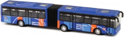 Modèle d'autobus articulé en métal 1:64