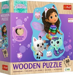Puzzle en bois Gabynin Maison Magique 50 Pièces
