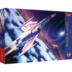 Puzzle Trefl Premium Plus Tea Time : voyage dans l’espace 1000 pièces