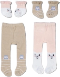 Collants et chaussettes BABY born avec motif de mouton pour poupées de 43 cm - 1 pièce