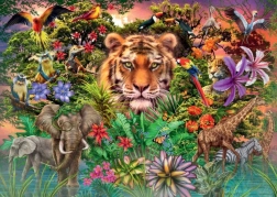 Puzzle animaux exotiques 1000 pièces