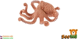 Figurine en plastique de poulpe géant de 11 cm