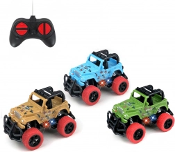 Voiture télécommandée avec effets LED 14,5 cm