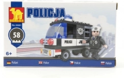 Jeu de construction Dromader Police Voiture