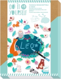 DJECO plaque de porte Forêt