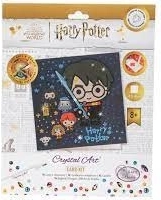Carte Crystal Art – HARRY POTTER Family 18 × 18 cm