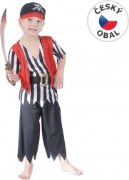 Déguisement de pirate pour enfants 92-104 cm