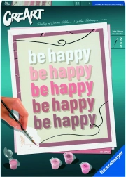 CreArt Be Happy set de peinture pour adolescents