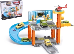 Station de stationnement avec garage et héliport 34,5 × 39,5 × 20 cm