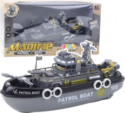 Vedette de patrouille avec éclairage et sons