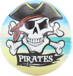 Balle avec motif pirate 23 cm