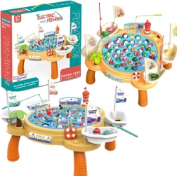 Table de pêche interactive Bateau pirate pour enfants