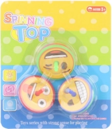 Toupie lumineuse à piles – assortiment de couleurs