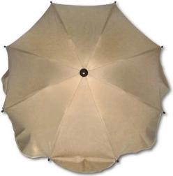 Ombrelle pour poussette – beige